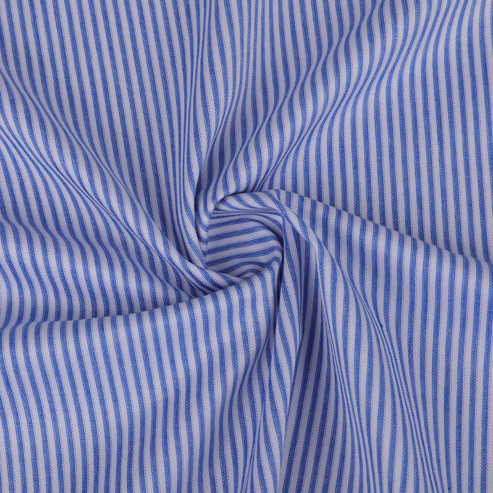 Spandex Sesame-point High-elastic Striped Jacquard Shirt Fabric