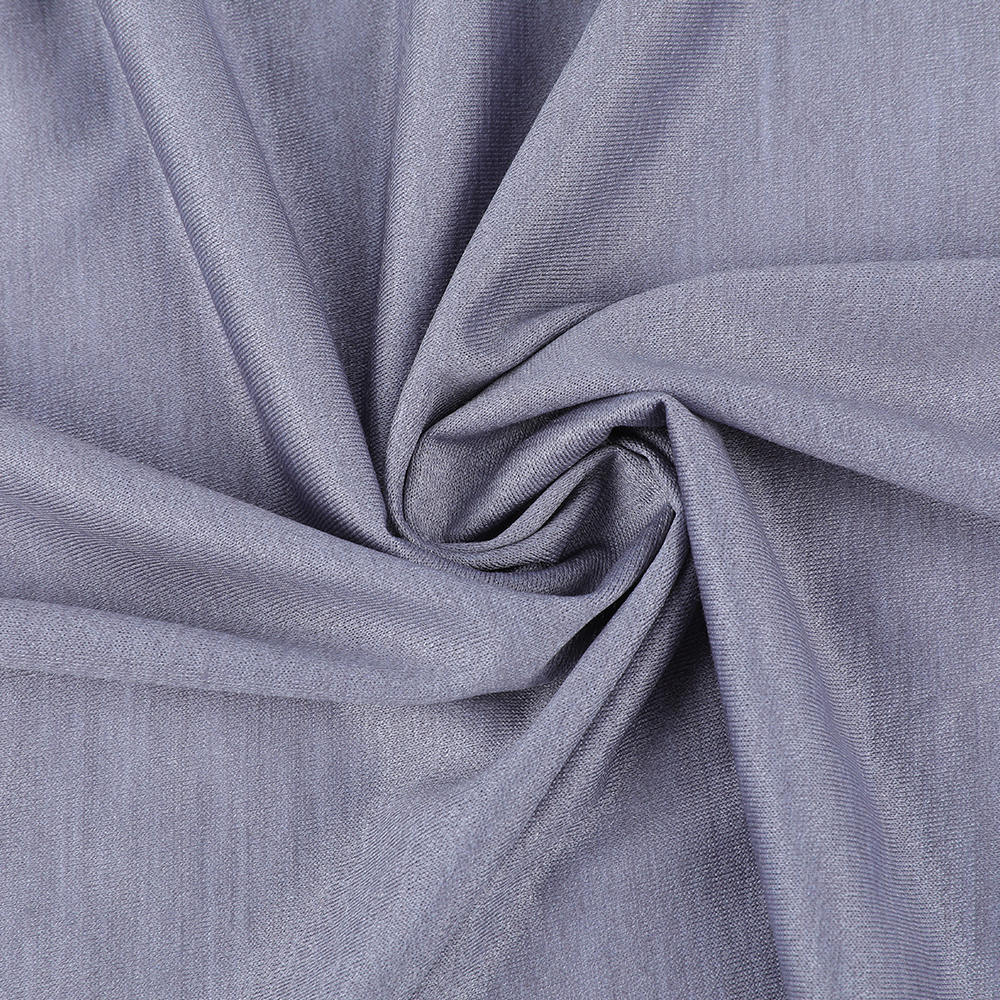 Breathable Skin-friendly Soft Jersey Wool Silk Fabric