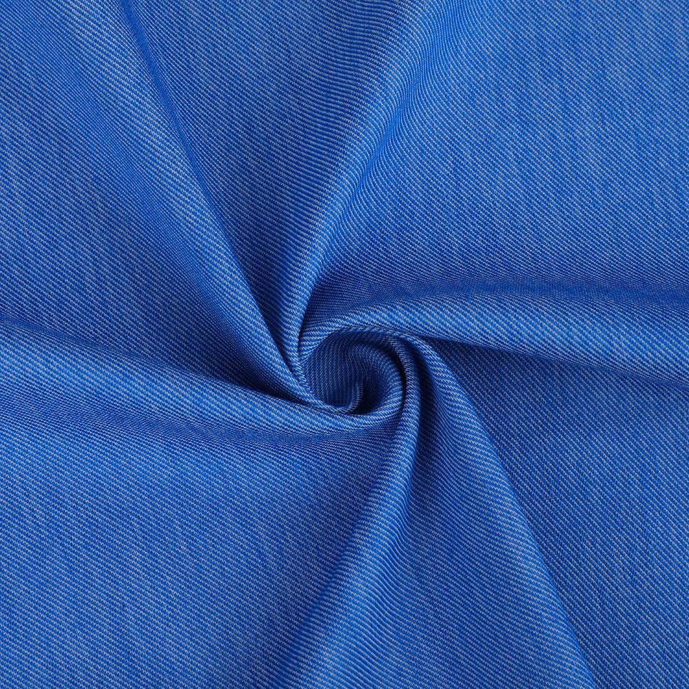 Single-sided Jacquard Twill Soft Wool Shirt Fabric