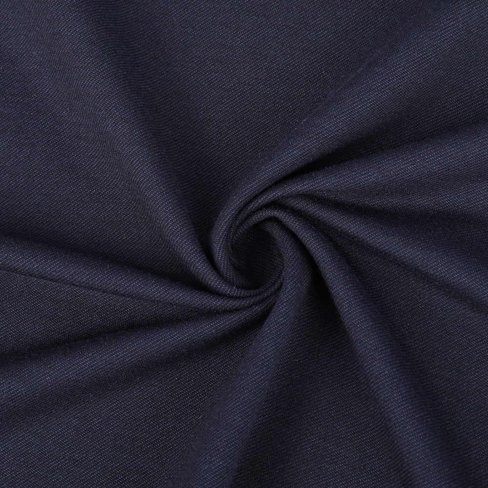 Twill Single-sided Jacquard Skin-friendly Wool Shirt Fabric