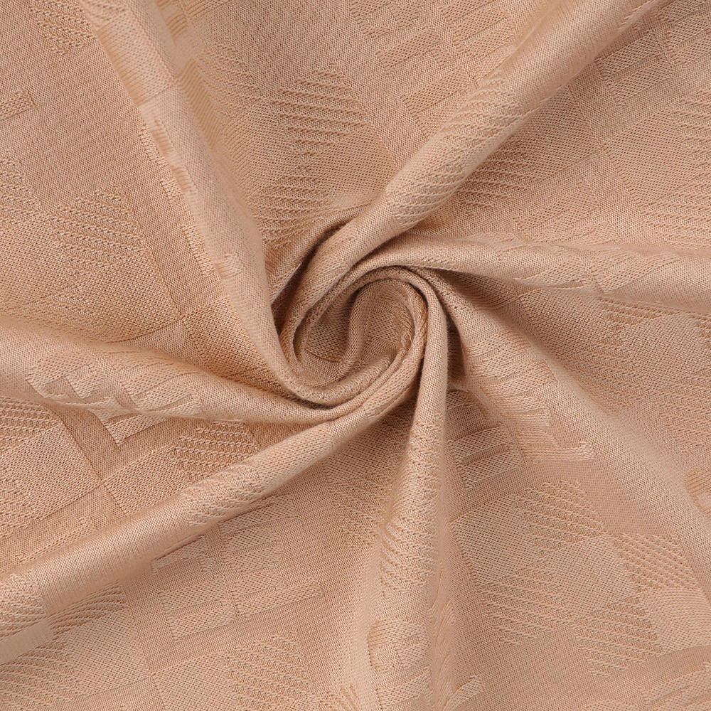 Comfortable Skin-friendly Jacquard Mercerized Transfer Knitted Fabric