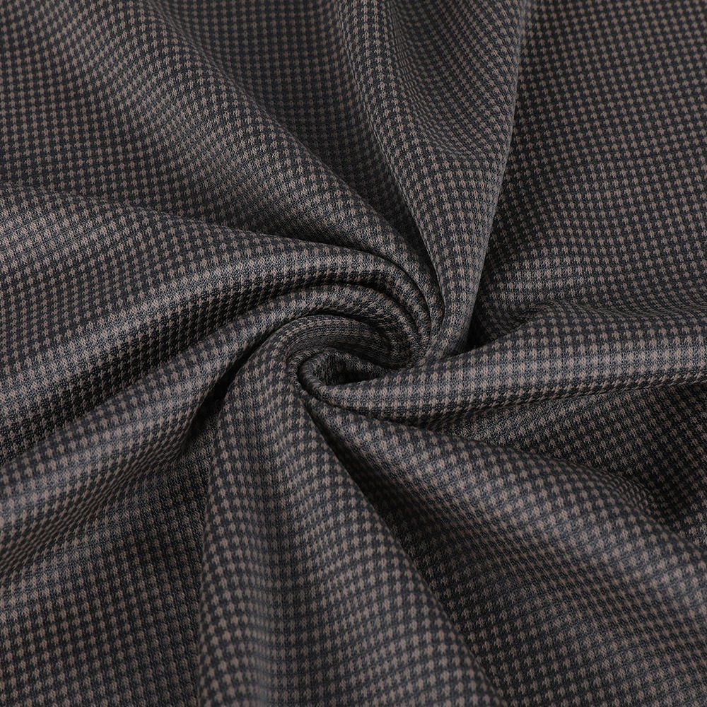 Shrink-proof Warmth Double Jacquard Silk Wool Fabric