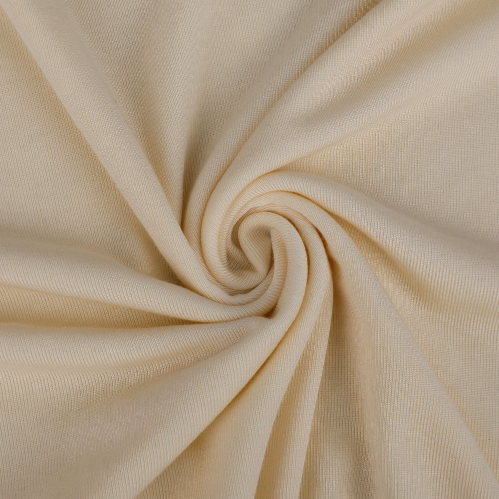 Soft Skin-friendly Rib Spandex Tencel Silk Inner Wear Knitted Women's Clothing Fabrics