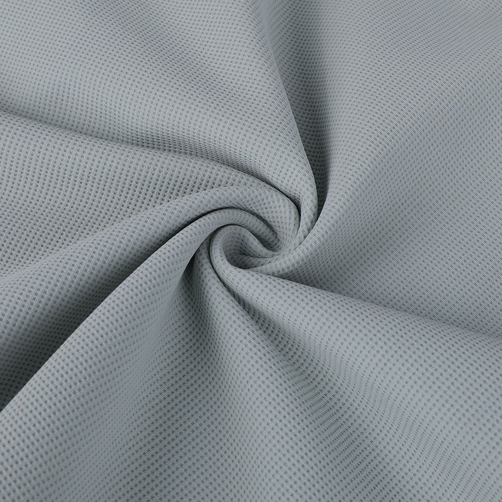 Anti-snagging Outdoor Moisture Absorption and Quick Drying Leisure Sports Polyester Double Jacquard Leisure Fabric